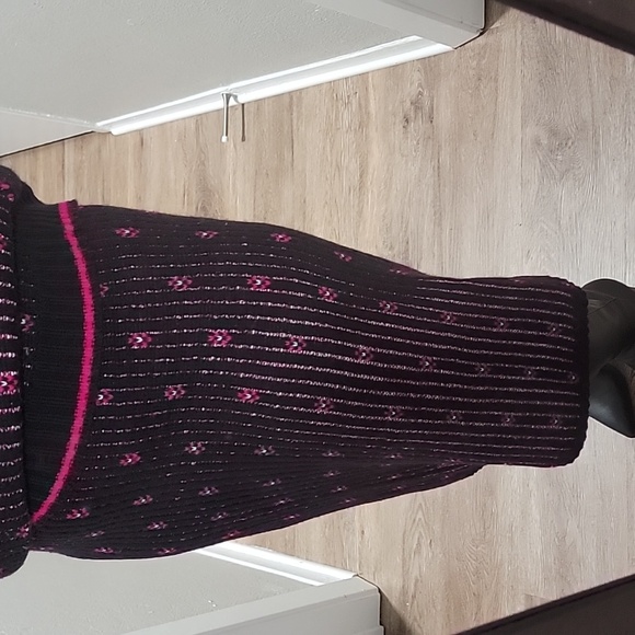 Vintage | Bears Crossing | 2 Piece Knit Floral Print Skirt Set - Picture 13 of 16